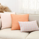 Axyaa Jacquard Flower Throw Pillowcase - Home Decor Sofa Cushion Covers
