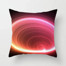Axyaa Geometric Cat Hug Pillow Cover - Psychedelic Color Sofa Decor