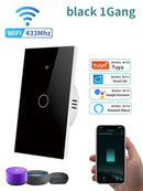 Axyaa WiFi Smart Touch Switch RF 433MHz for Alexa Google Home Control
