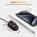 Axyaa Mechanical Cable Key Power Switch Set for Home Office PC Case
