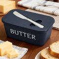 Axyaa Rectangular Cheese Box & Knife Set for Restaurant Kitchen