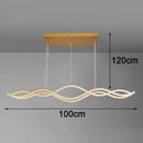 Axyaa Modern LED Pendant Chandeliers for Living and Dining Room Lighting