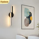 Axyaa LED Corridor Wall Lamp: Modern Minimalist High-end Hotel Bedroom Lighting Fixtures