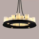 Axyaa Glass Candle Chandeliers for Home Decor and Kitchen Lighting