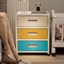 Axyaa Colorful 3-6 Tier Storage Cabinet for Living/Bedroom/Study - Space-Saving Heavy-Duty Organizer