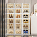 Axyaa Foldable Shoe Cabinet: 3-9 Tier Heavy-Duty Storage Box for Shoes & More