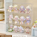 Axyaa Acrylic Small Blind Box Display Stand for Pop Bean Figures Collection