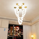 Axyaa LED Ceiling Lamps: Modern Salon Room Lighting for Stylish Living Room Decor & Indoor Ambiance