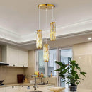 Axyaa Crystal Chandelier Pendant Light for Luxury Living Room and Bedroom