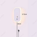 Axyaa LED Touch Dimming Wall Light with USB Charging Port for Bedroom and Living Room