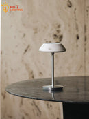 Nordic Marble Table Lamp with USB Charging and Touch Switch for Atmosphere Lighting by Axyaa