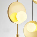 Axyaa Stainless Steel Pendant Light - Modern Dining Room Bar Bedroom Hanging Lamp