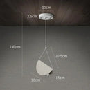 Axyaa Nordic Designer Bedside Chandelier for Home and Hospitality Decor
