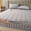 Axyaa Quilted Fitted Mattress Cover with Zipper - All-Inclusive Soft Protector