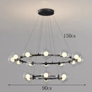 Axyaa Circular Magic Bean Pendant Light for Elegant Home Decor