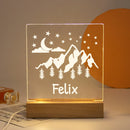 Axyaa Personalized 3D LED Name Nightlight - Kids Bedroom Decoration & Gift