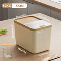 Axyaa Rice Storage Box: Insect-Proof, Moisture-Proof with Lid, Kitchen Container for Dry Grain