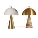Marble Table Lamp for Elegant Room Decor by Axyaa