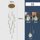 Axyaa Nordic Chandeliers for Dining Room - Indoor Light Fixture Pendant Lights