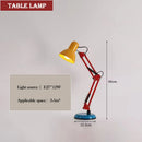 Axyaa Colorful Foldable Long Arm Floor Lamp for Living Room and Children's Room