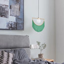 Axyaa Tassel Glass Pendant Chandelier Wall Sconce Floor Lamp