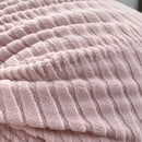 Couple Flannel Fleece Pillowcase Set, 120x48cm, Grey, Axyaa Brand