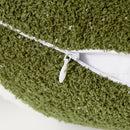 Axyaa Plush Mushroom Pillow 45x50cm. Removable Cover, Decorative Cushion for Bedroom Sofa.
