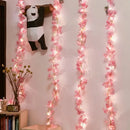 Axyaa Cherry Blossom String Lights: Decorative Courtyard & Wedding Party LED Lighting