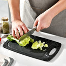 Axyaa Wheat Straw Marble Cutting Board Set - Multifunctional & Hanging Feature