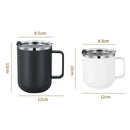Axyaa Stainless Steel Insulated Coffee Mug with Sealed Cover