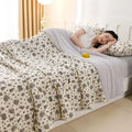 Axyaa Double Side Cold & Cooling Silk Summer Quilt Blanket