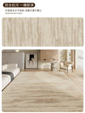 Axyaa Plush Living Room Carpet, Waterproof Bedroom Rug, Soft & Fluffy Large Area Rug