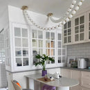 Axyaa Modern LED Pendant Lights for Living Room & Dining Room Chandeliers