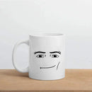 Axyaa Gamer Face Mug | Funny Man & Woman Faces Coffee Cup