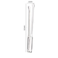Axyaa Stainless Steel Food Tongs Clamp for Kitchen Cooking Buffet Dessert Meat