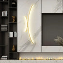 Nordic Black Gold LED Wall Lamp Axyaa Modern Living Room Bedroom Sconces