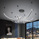 Axyaa Modern LED Pendant Ceiling Chandelier for Dining & Living Room Light