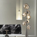 Axyaa LED Floor Lamp, Remote Control Dimming, Modern Minimalist Nordic Ins Style