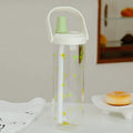 Axyaa Bubble Milk Tea Cup: Large Capacity, Leak Proof, Portable Straw Lid Bottle