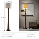 Axyaa Wood Floor Lamp - Modern Luxury LED Standing Light for Living Room Bedroom