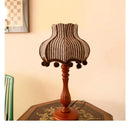Axyaa Fabric Pumpkin Table Lamp Bedroom Bedside Italian Literary Style Desk Light