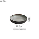 Axyaa Ceramic Deep Plate Set of 6 - Restaurant Tableware & Serving Plates