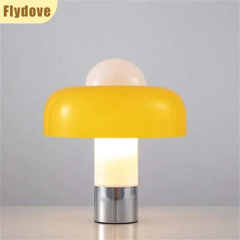 Axyaa Nordic LED Mushroom Table Lamp for Home and Hospitality Decor