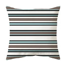Axyaa Blue Geometric Pillowcase 45x45CM - Simple & Stylish Home Decor Fabrics