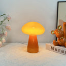Axya Cream Mushroom Desk Lamp: Girl Romantic Night Light for Bedroom Atmosphere