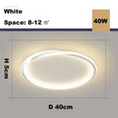 Axyaa Minimalist LED Round Ceiling Light for Home Decor in Living Room, Bedroom & Kitchen