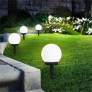 Axyaa Solar Round Ball Light: LED Outdoor Waterproof Garden Decoration