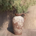 Axyaa Antique Terracotta Pottery Vase Jug Pitcher 14.2 Inch