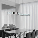 Axyaa LED Crystal Chandelier Ceiling Lamp for Indoor Living Room Lighting