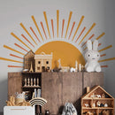 Axyaa Boho Sun Wall Stickers for Boy's Room Nursery Decor